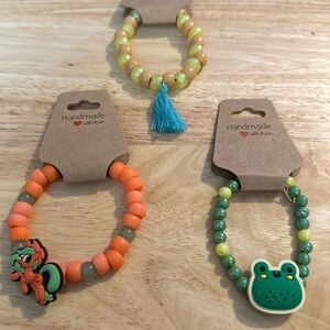 3 piece hand made bracelet set